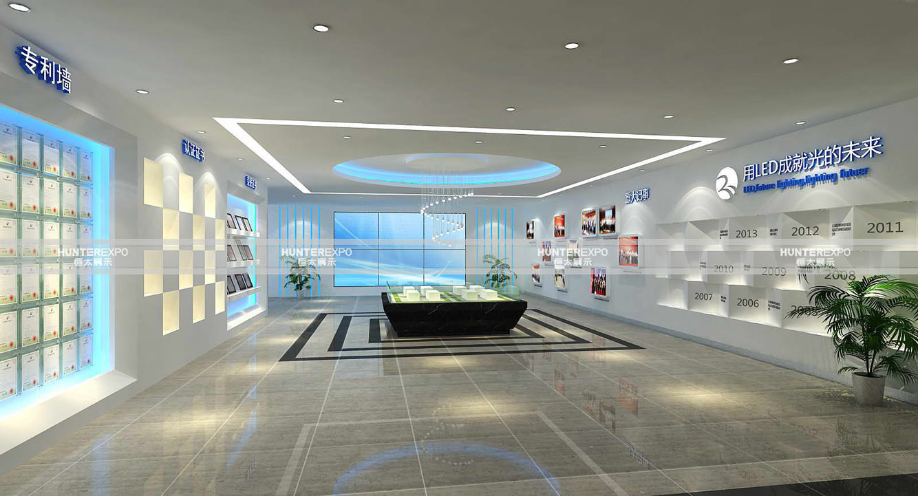 展廳設計裝修可以遵循哪些規律？